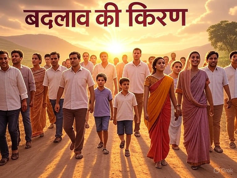 बदलाव की किरण spreading positivity and hope in society